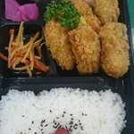 内野牛肉店 - カキフライ弁当