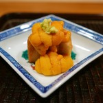 京天神 野口 - 海胆と海老芋