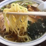 Saikou Ramen - しょうゆ　麺アップ