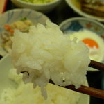 家族厨房 ひっきり - １２月、まだ新米と言って良いのでしょうか。美味ししお米でした。