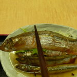 家族厨房 ひっきり - 焼きししゃもと甘めの南蛮漬けの出汁、とっても合います。
