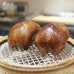 CHIUnE - マガモ（木曽川）のロースト、滑子のピューレ