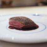 CHIUnE - マガモ（木曽川）のロースト、滑子のピューレ