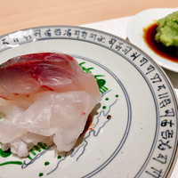 鮨 弁慶 海 - 【酒肴】○鯖様＆アラ様（ハタ）のお造り、辛味大根醤油