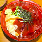 魚河岸 丸天 - 上から