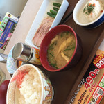 すき家 - アスパラベーコン朝食（＾∇＾）