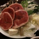 蕎亭 大黒屋 - ①鴨すきうどん鍋（具）３６００円