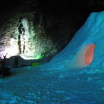 建治旅館 - たるまの滝かね氷りライトアップ（その1）