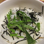 ガスト - しらすご飯(ｾｯﾄ）