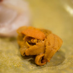 うを徳 - 根室落石（ねむろおちいし）蝦夷馬糞海膽（えぞばふんうに）