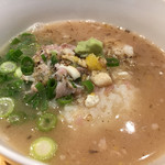 真鯛らーめん 麺魚 - 真鯛雑炊