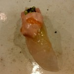 鮨匠 のむら - カワハギ肝のせ