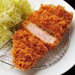 とんかつハンバーグ坂井精肉店 - ロースかつ定食　並490円　上690円