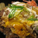 Chikugo Udon Tokubee Udon - 牛とじ丼　７６０円　美味しいです