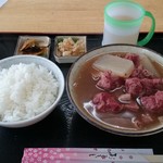 伊江牛 - 牛汁定食６５０円