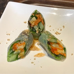 タイレストラン タニサラ - セットの生春巻き