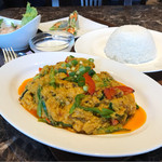タイレストラン タニサラ - プーニンパッポンカリーセット　税込1,580円