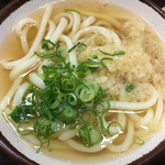 さか枝うどん - かけうどん あつあつ  210円