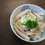麺屋 満開 - 20170113　鳥めし　200円