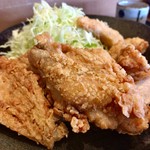 Kaidouno Akari Shunsakaba Yamamoto - から揚げ定食(¥1,380) から揚げ