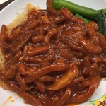 正斗粥麺専家 - ジャージャー麺肉多目です。