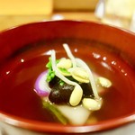 鮨匠 のむら - ［2016/12］酒肴⑩ お雑煮