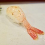 鮨匠 のむら - ［2016/12］寿司⑤ 垂水産なみくだひげえびの握り