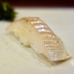 鮨匠 のむら - ［2016/12］寿司⑧ しまあじの握り