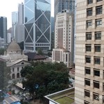 正斗粥麺専家 - この度、3泊したマンダリン・オリエンタル香港からの眺めです。楽しかったなあ。