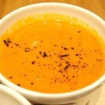 スープ ストック トーキョー - スープストックセット 980円 のオマール海老のビスク