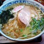 そば処 長岡屋 - セットのラーメン