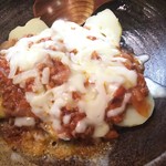 手打ちそば八轟 - 茄子とじゃがいものボロネーゼ風