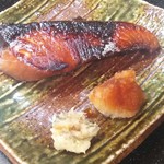 手打ちそば八轟 - ブリ照焼き