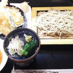 手打ちそば八轟 - せいろ＋天盛り