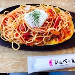 シュベール - ダブル卵ナポリタン(大盛り)