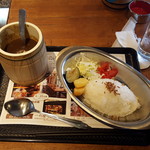 一の屋・人形町バル - ワインカレー