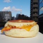 コトリパン - ハムチーズと鶏のパニーニ