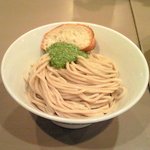 つけ麺 五ノ神製作所 - 海老トマトつけ麺(270g) 850円 のつけ麺