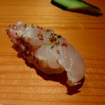 天寿し - マダイ炙り