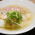 ヌードルラウンジ ヒシオ - 九条ねぎ