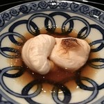 まき村 - 佐島産天然虎河豚の白子焼