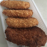 天神橋 中村屋 - コロッケとメンチカツ。