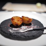 エクアトゥール - 金柑のフォアグラ詰め