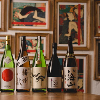 蕎麦やつまみに合う日本酒をセレクト