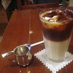 cafe ユイット - アイスカフェオレ