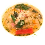 ビストロ 集 - 冬野菜のミネストラとジャガイモのニョッキ