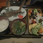 Bikuya - 岩魚山椒味噌焼き定食