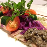 かえりやま - ランチメニューA 1800円 のコラーゲンたっぷり豚肉のジュレー寄せ
