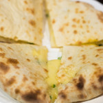 アーンドラ・ダイニング - 2017.1 チーズ・クルチャ