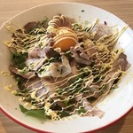 Mari iida - 【2016年12月】期間限定の「ローストポーク油soba」のアップ。